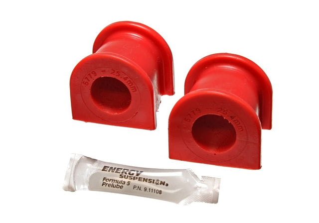 Energy Suspension 04-05 Acura TSX Red 25.4mm/1in Front Sway Bar Bushing Set - RPL Performance