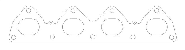 Cometic Honda All H22S 92-01 .030 inch MLS Exhaust Manifold Gasket 1.770 inch X 1.380 inch Port - RPL Performance