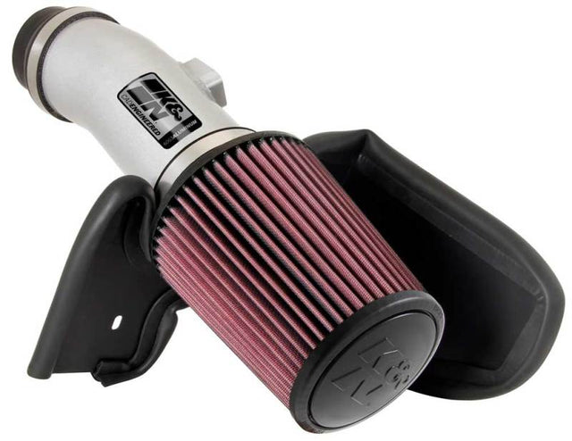 K&N 08 Honda Accord 3.5L-V6 Silver Typhoon Short Ram Intake - RPL Performance