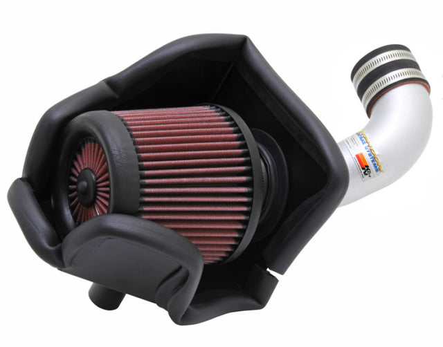 K&N 11 Honda CR-Z 1.5L L4 Silver Typhoon Short Ram Intake - RPL Performance