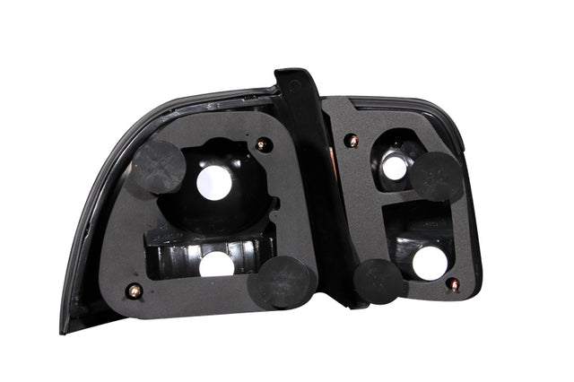 ANZO 1996-1997 Honda Accord Taillights Black - RPL Performance