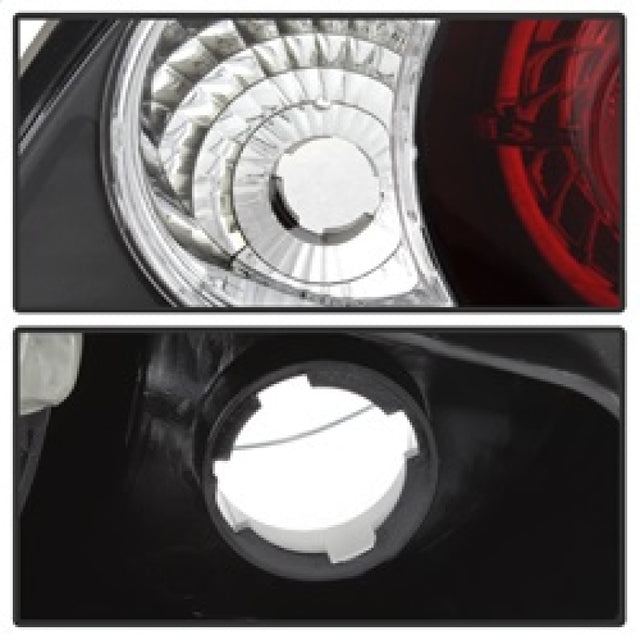 Spyder Acura RSX 02-04 Euro Style Tail Lights Black ALT-YD-ARSX02-BK - RPL Performance