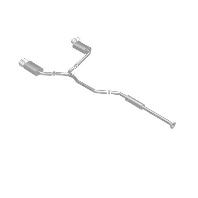 MagnaFlow Sys C/B 2015 Honda Accord 3.5L V6 2.5in SS Dual Split Rear Polished 4.5 Tip - RPL Performance