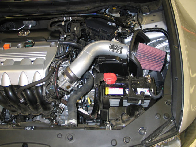 K&N 09 Acura TSX 2.4L Silver Typhoon Intake - RPL Performance
