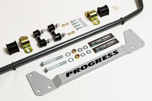 Progress Tech 02-06 Acura RSX Rear Sway Bar (24mm - Adjustable w/ End Links and Bar Brace) - RPL Performance