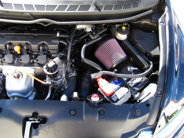 K&N 06-09 Civic 1.8L Silver Typhoon Short Ram Intake - RPL Performance