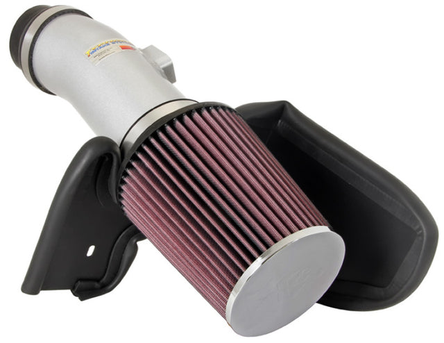 K&N 08 Honda Accord 3.5L-V6 Silver Typhoon Short Ram Intake - RPL Performance
