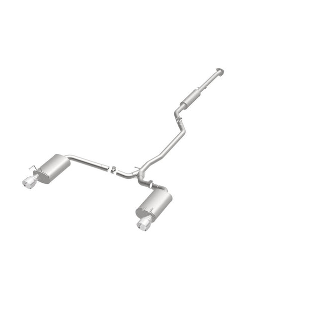 MagnaFlow Sys C/B 2015 Honda Accord 3.5L V6 2.5in SS Dual Split Rear Polished 4.5 Tip - RPL Performance