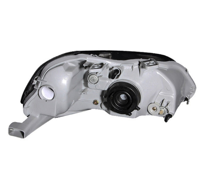 ANZO 1999-2000 Honda Civic Crystal Headlights Gun-Metal Gray - RPL Performance