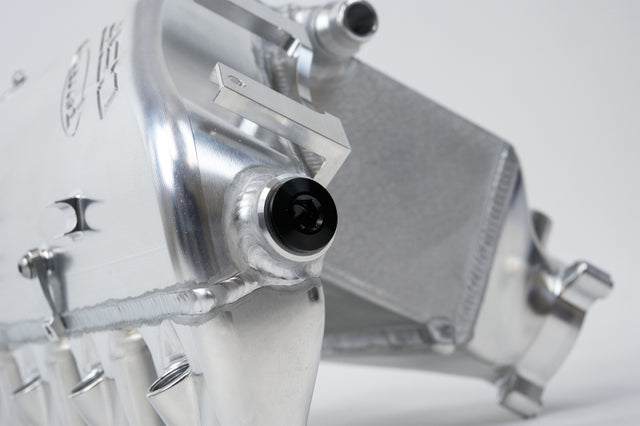 CSF BMW M2/M3/M4 S58 Comp & Non-Comp (G8X) Charge-Air Cooler Manifold - Raw Billet - RPL Performance