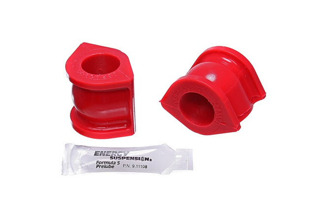 Energy Suspension 06-11 Honda Civic SI 27mm Front Sway Bar Bushing Set - Red - RPL Performance