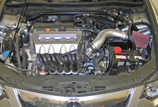 K&N 09 Acura TSX 2.4L Silver Typhoon Intake - RPL Performance