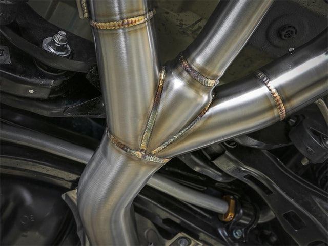 aFe Takeda 3in 304 SS Cat-Back Exhaust w/ Tri-Polished Tips 17-18 Honda Civic Type R L4 2.0L (t) - RPL Performance