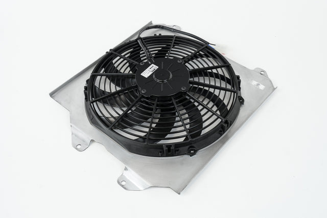 CSF 92-00 Honda Civic All-Aluminum Fan Shroud w/12in SPAL Fan - RPL Performance