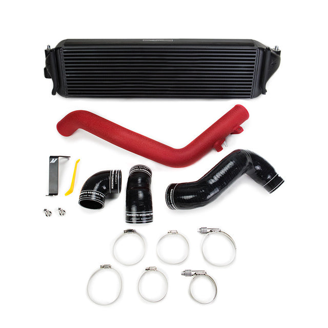 Mishimoto 2017+ Honda Civic Type R Intercooler Kit - Black Intercooler Red Pipes - RPL Performance