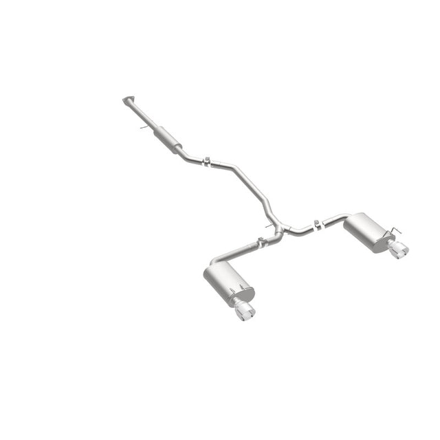 MagnaFlow Sys C/B 2015 Honda Accord 3.5L V6 2.5in SS Dual Split Rear Polished 4.5 Tip - RPL Performance