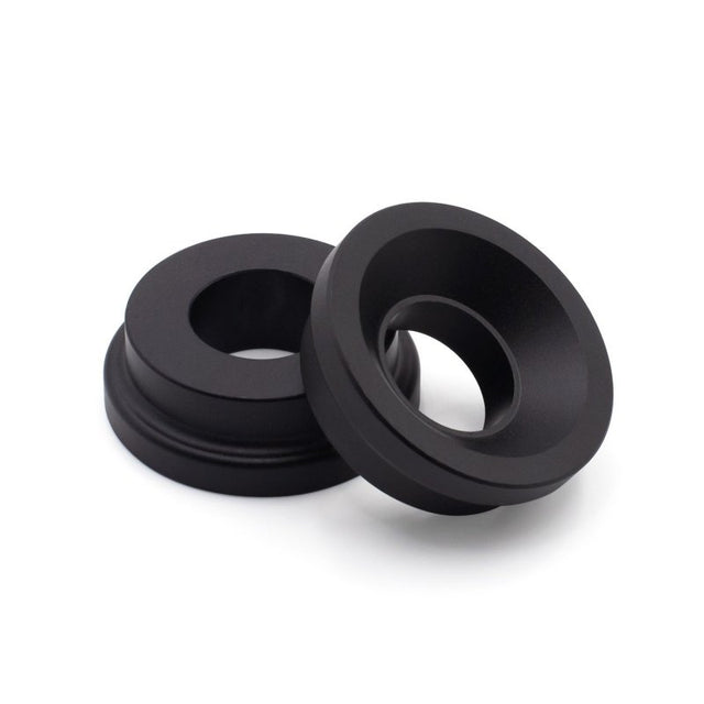 BLOX 2-Piece Billet Aluminum Solid Shifter Bushing B-Series Transmissions - Black - RPL Performance