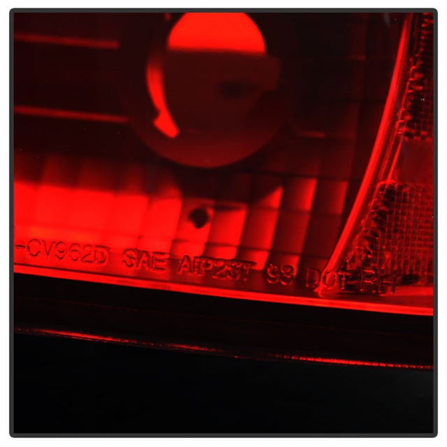 Spyder Honda Civic 96-00 2Dr Crystal Tail Lights Red Smoke ALT-YD-HC96-2D-CRY-RS - RPL Performance