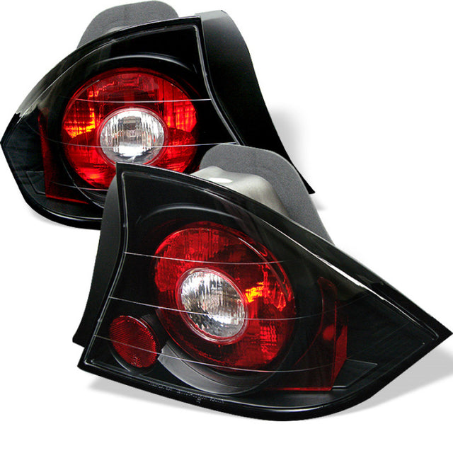 Spyder Honda Civic 01-03 2Dr Euro Style Tail Lights Black ALT-YD-HC01-2D-BK - RPL Performance