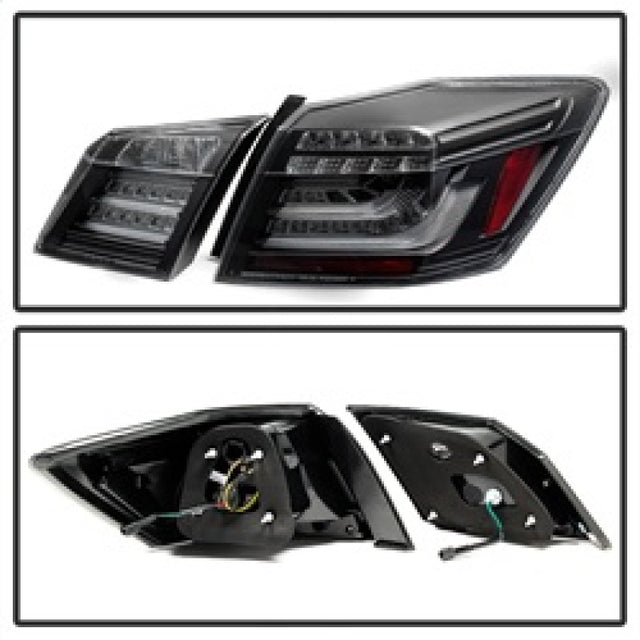 Spyder Honda Accord 2013-2015 4DR LED Tail Lights - Black ALT-YD-HA13LED-LED-BK - RPL Performance