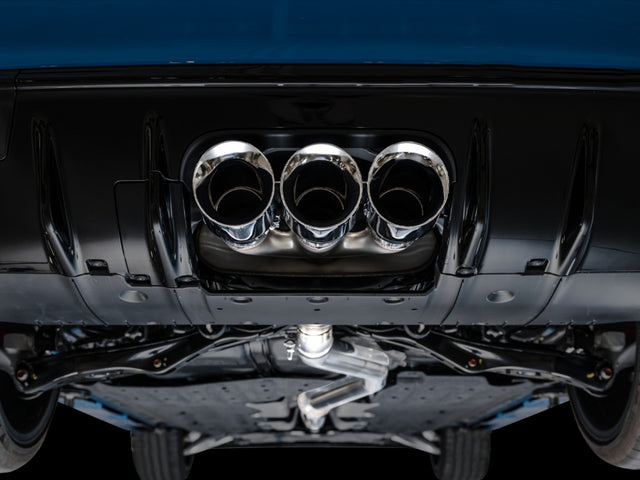 AWE Tuning 2023 Honda Civic Type R FL5 Touring Edition Exhaust w/ Triple Chrome Silver Tips - RPL Performance