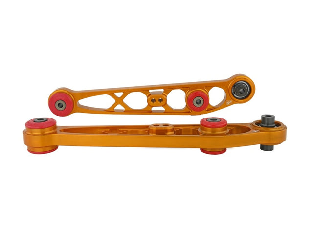 Skunk2 Honda/Acura EG/DC Ultra Series Rear Lower Control Arm Set - Gold - RPL Performance