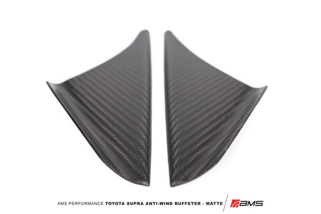 AMS Performance 2020+ Toyota GR Supra Anti-Wind Buffeting Kit - Matte Carbon - RPL Performance