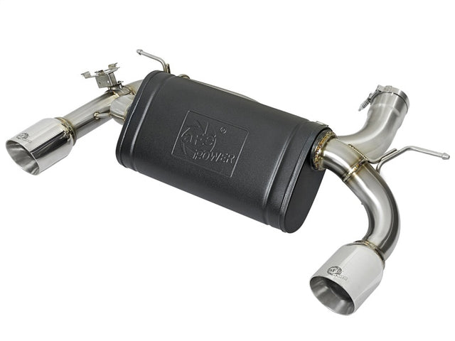 aFe MACHForce XP 16-17 BMW 340i/iX 440i/iX L6-3.0L (t) SS Axle-Back Exhaust w/Polished Tips - RPL Performance
