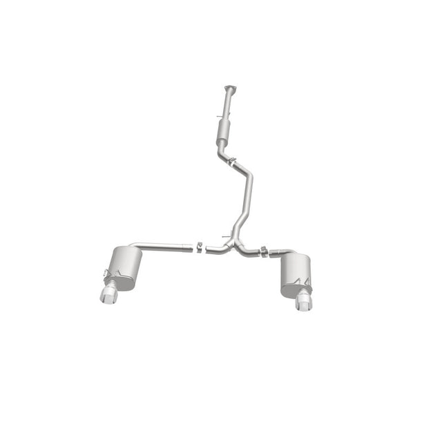 MagnaFlow Sys C/B 2015 Honda Accord 3.5L V6 2.5in SS Dual Split Rear Polished 4.5 Tip - RPL Performance