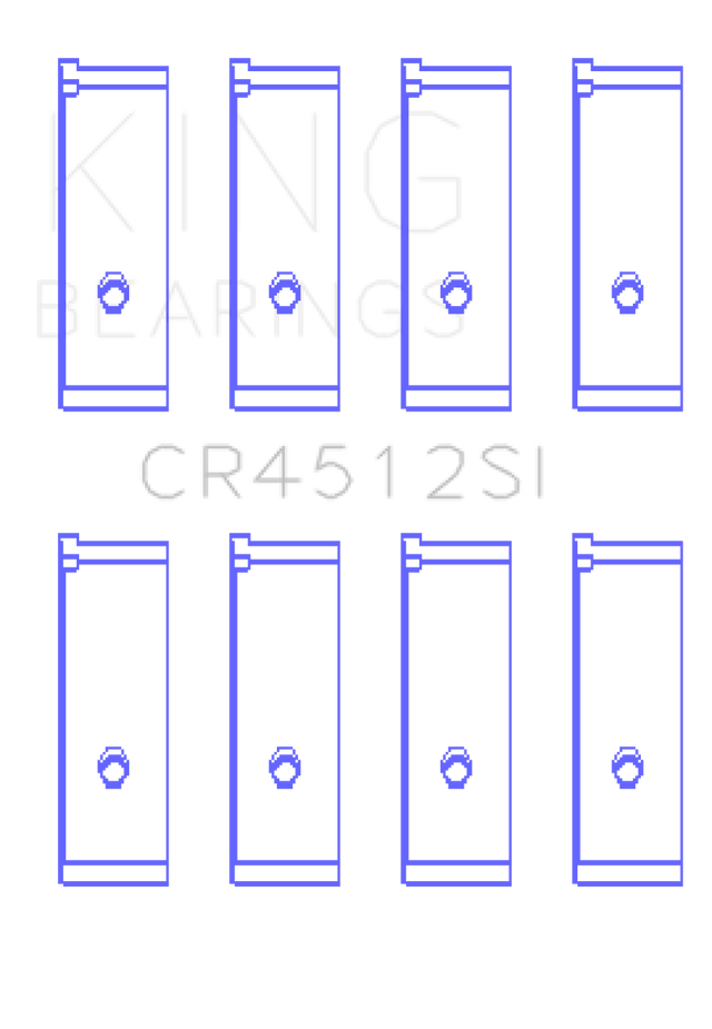 King Honda D17A1/2 (Size STD) Rod Bearing Set - RPL Performance
