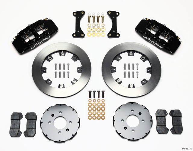 Wilwood Dynapro 6 Front Hat Kit 12.19in 94-01 Honda/Acura w/262mm Disc - RPL Performance