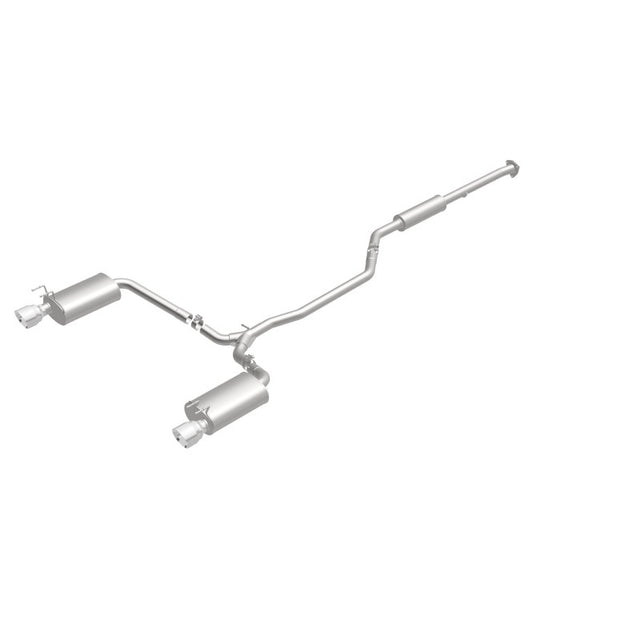 MagnaFlow Sys C/B 2015 Honda Accord 3.5L V6 2.5in SS Dual Split Rear Polished 4.5 Tip - RPL Performance