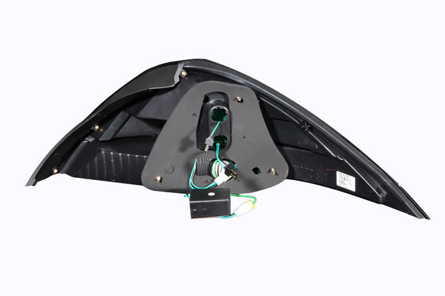 ANZO 2003-2005 Honda Accord LED Taillights Black - RPL Performance