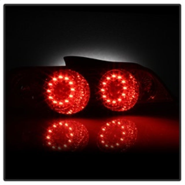 Spyder Acura RSX 02-04 LED Tail Lights Red Clear ALT-YD-ARSX02-LED-RC - RPL Performance