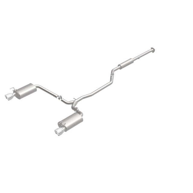 MagnaFlow Sys C/B 2015 Honda Accord 3.5L V6 2.5in SS Dual Split Rear Polished 4.5 Tip - RPL Performance