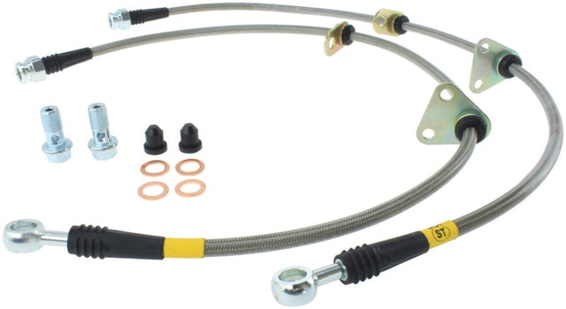 StopTech 90-01 Integra Front SS Brake Lines - RPL Performance