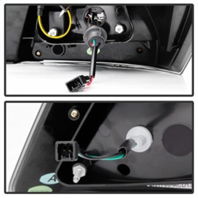 Spyder Honda Accord 2013-2015 4DR LED Tail Lights - Black ALT-YD-HA13LED-LED-BK - RPL Performance