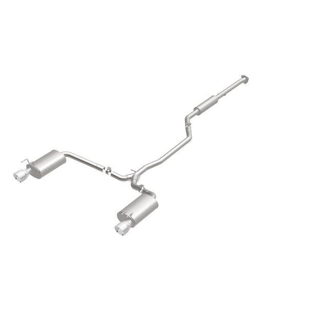 MagnaFlow Sys C/B 2015 Honda Accord 3.5L V6 2.5in SS Dual Split Rear Polished 4.5 Tip - RPL Performance