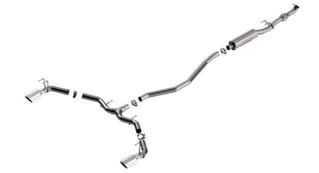 Borla 2023 Integra/22-23 Civic Si 1.5L 4 CYL. MT FWD 4DR 2.50in S-Type Catback Exhaust - RPL Performance