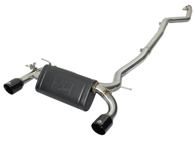aFe MACHForce XP Exhausts Cat-Back SS 16-17 BMW 340i/iX 440i/iX (F3X) L6-3.0L (B58) w/Black Tips - RPL Performance