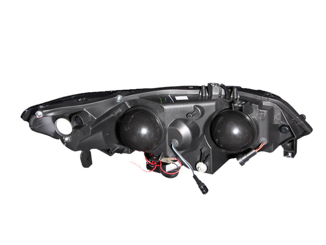 ANZO 2006-2011 Honda Civic Projector Headlights w/ Halo Black (CCFL) - RPL Performance