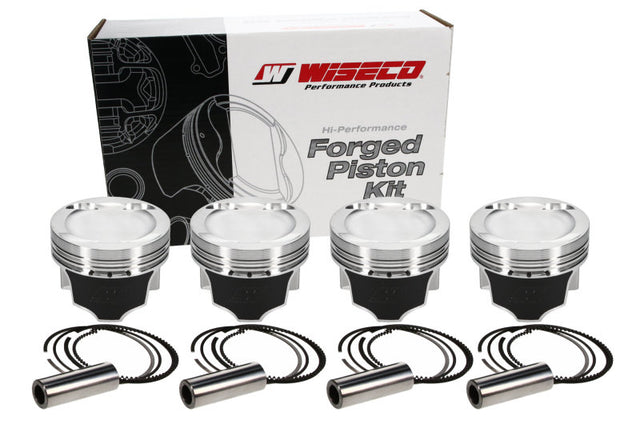 Wiseco Honda B-Series -10cc Dish 1.181 x 84.5mm Piston Shelf Stock Kit - RPL Performance