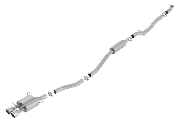 Borla 17-19 Honda Civic SI 1.5L Turbo MT S-Type 2.75in Cat-Back Exhaust - RPL Performance