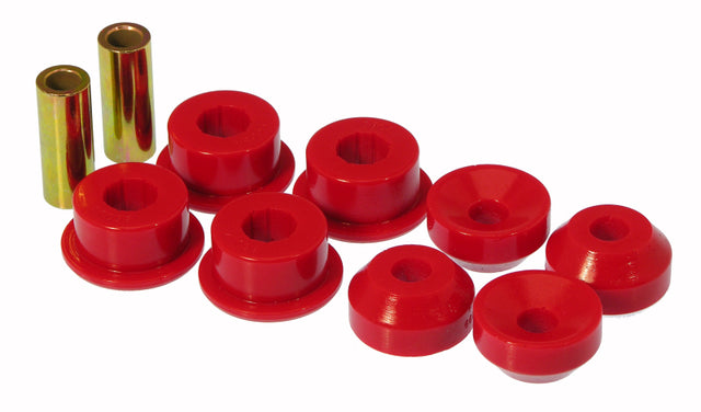 Prothane 88-00 Honda Civic Front Shock Bushings - Red - RPL Performance