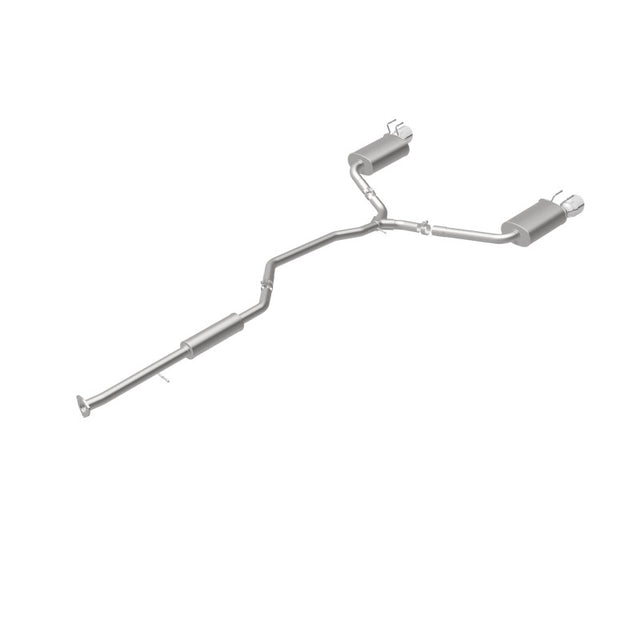 MagnaFlow Sys C/B 2015 Honda Accord 3.5L V6 2.5in SS Dual Split Rear Polished 4.5 Tip - RPL Performance