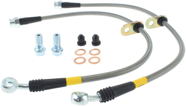 StopTech 02-06 Acura RSX / 04-09 TSX / 03-07 Accord / 09 Accord Coupe & Sedan Rear SS Brake Lines - RPL Performance