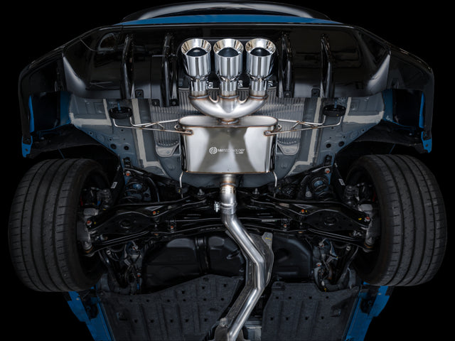 AWE Tuning 2023 Honda Civic Type R FL5 Touring Edition Exhaust w/ Triple Chrome Silver Tips - RPL Performance