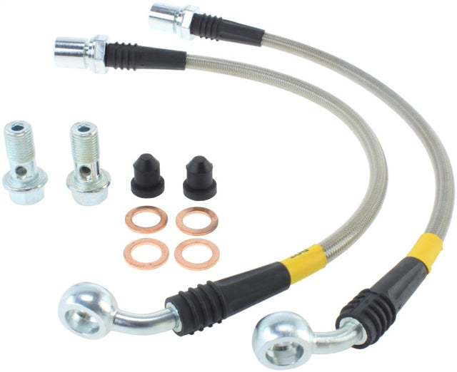 StopTech Stainless Steel Rear Brake lines for 93-98 Supra - RPL Performance