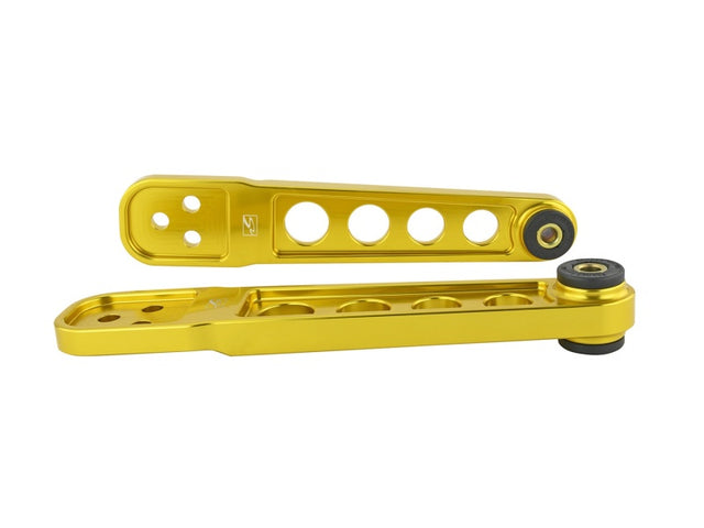 Skunk2 01-05 Honda Civic Gold Anodized Rear Lower Control Arm (Includes Socket Tool) - RPL Performance