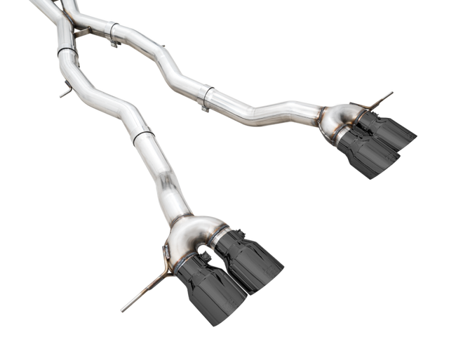 AWE Track Edition Catback Exhaust for BMW G8X M3/M4 - Diamond Black Tips - RPL Performance